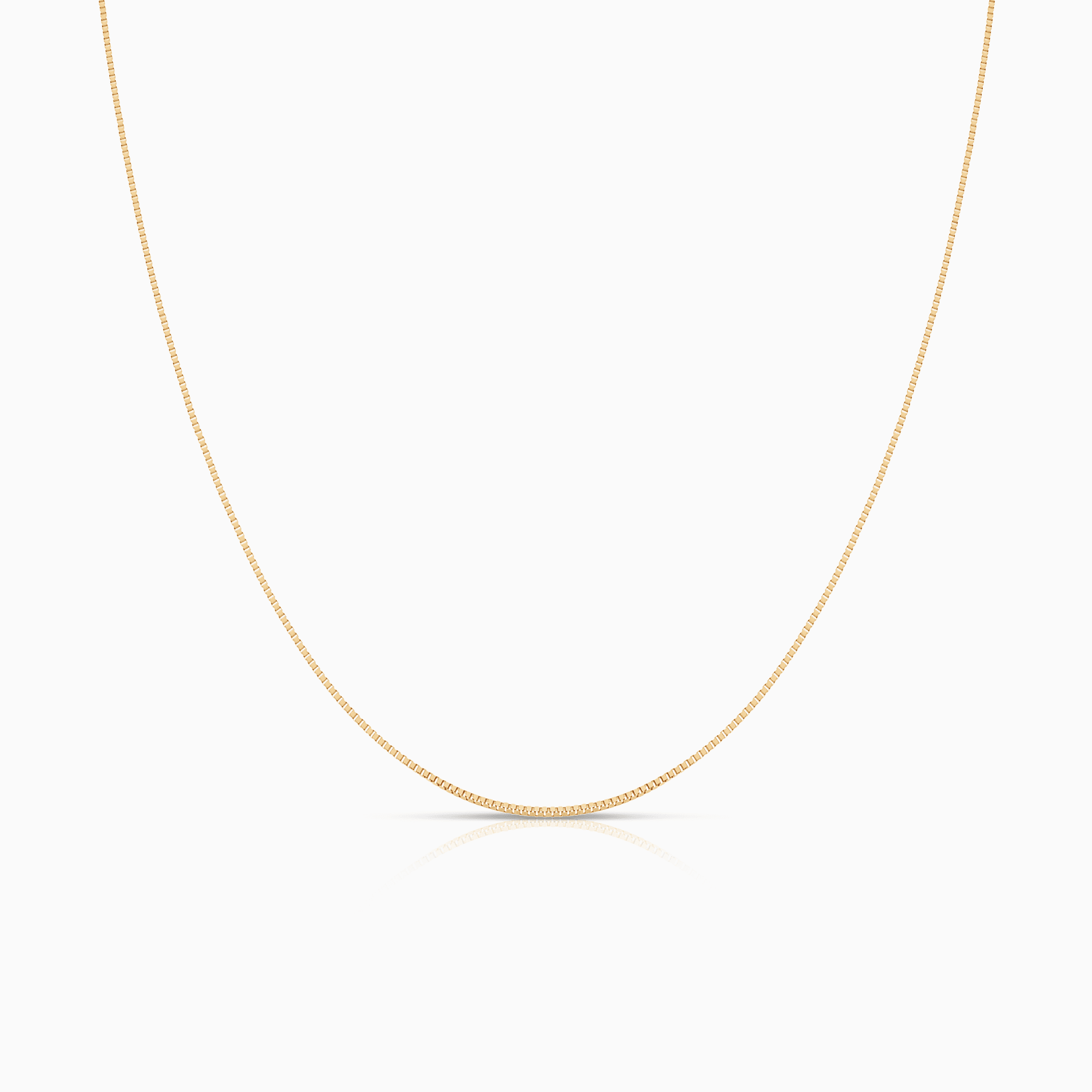 Box Chain 42cm 18K gold