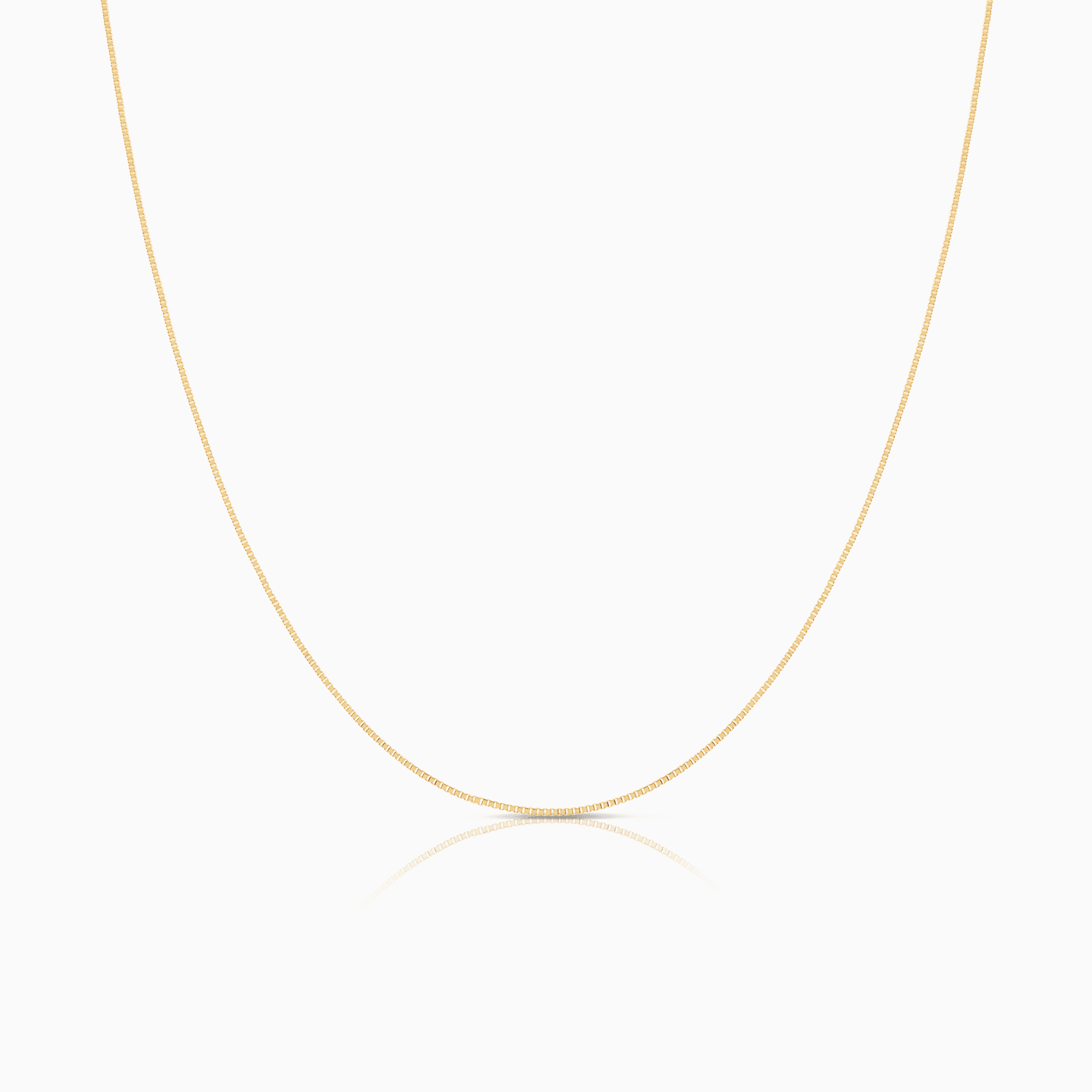 Veneziakedja 42cm 18K guld