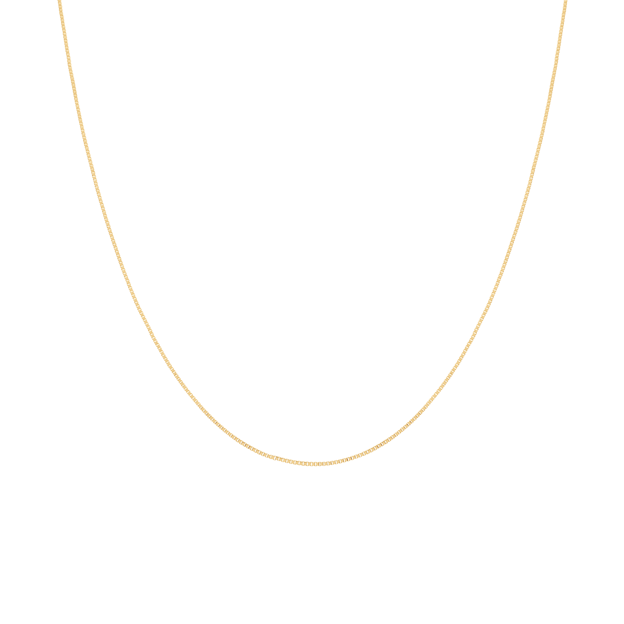 Veneziakedja 42cm 18K guld