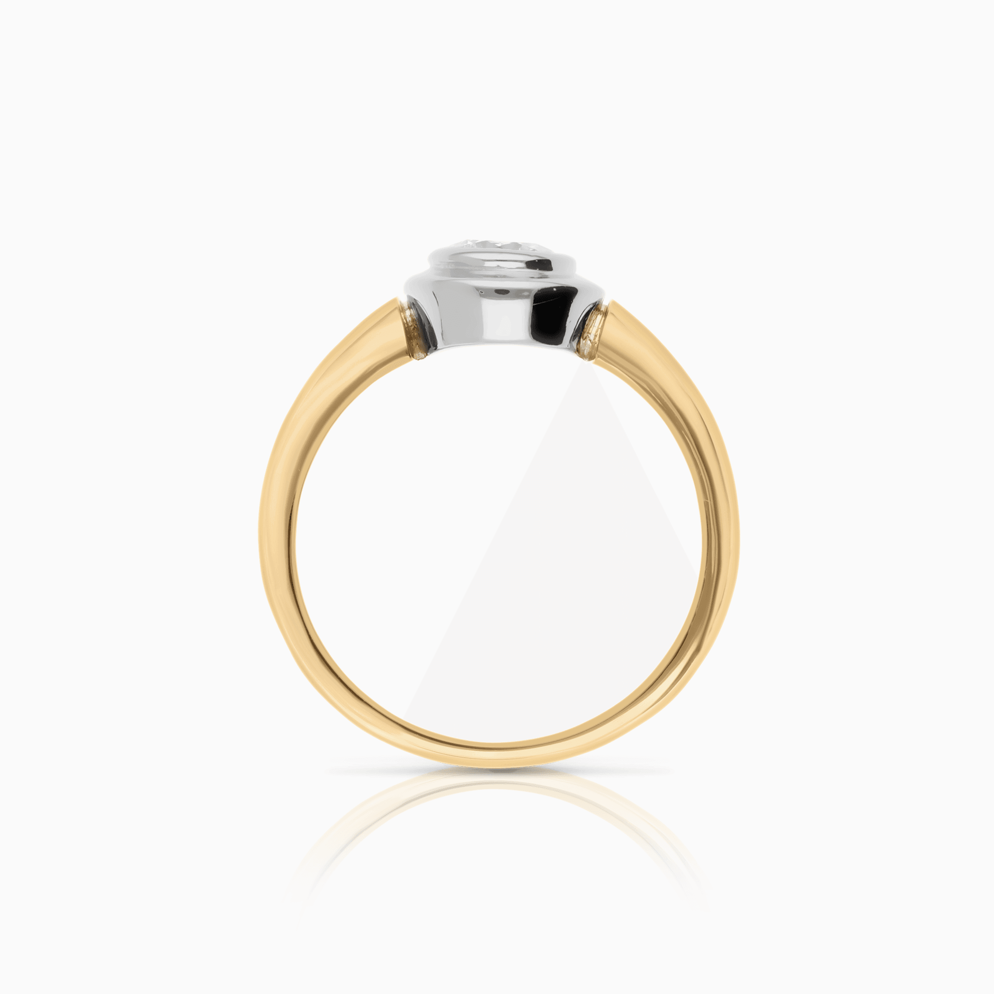 Solitärring 0,57ct 18K gulguld