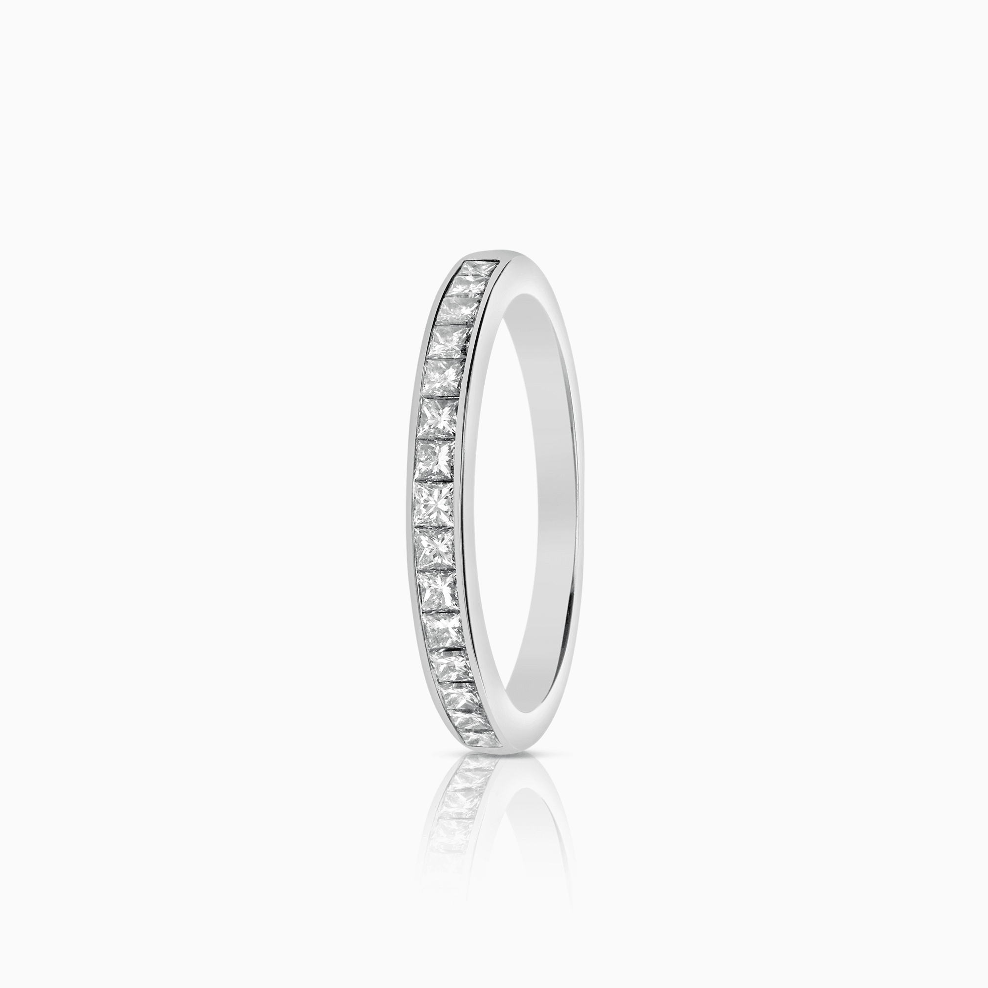Tiffany & Co eternity ring 0.45ct princess pt950