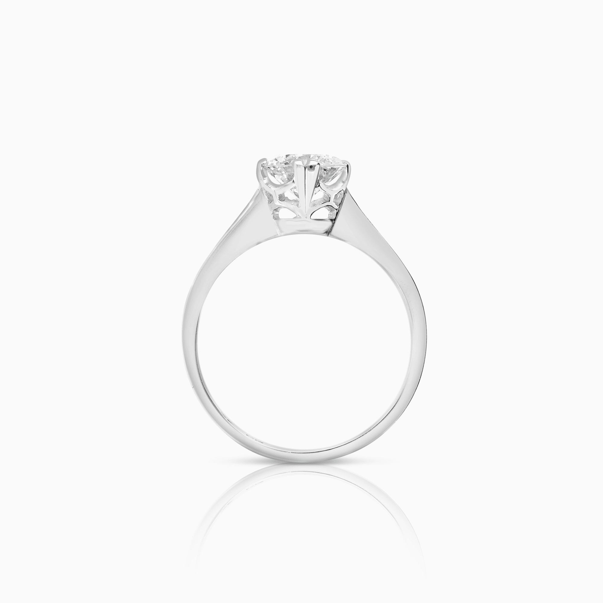 Solitärring 1,20ct 18K vitguld