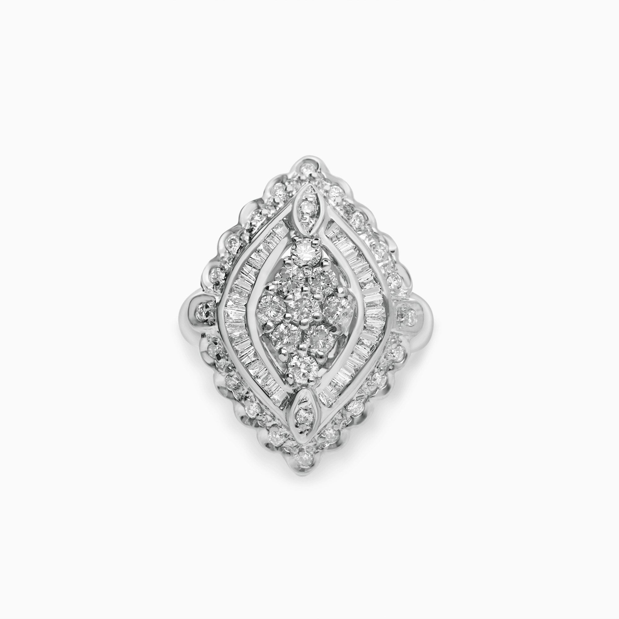 Diamantring 1,30ct 18K vitguld
