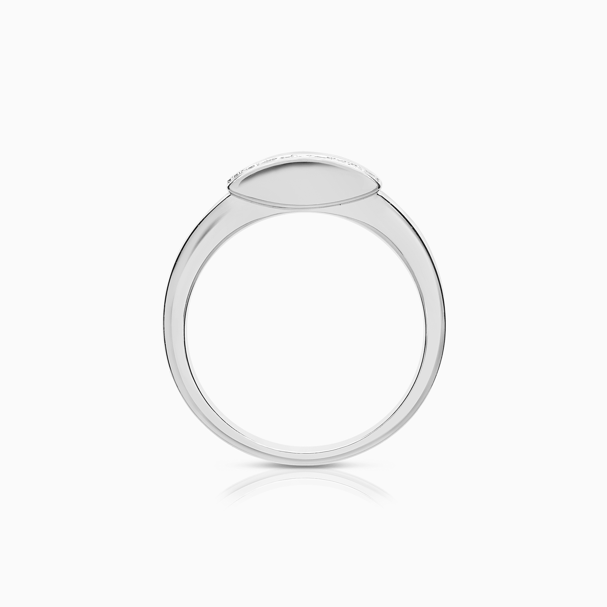 Diamantring 0,11ct 18K vitguld