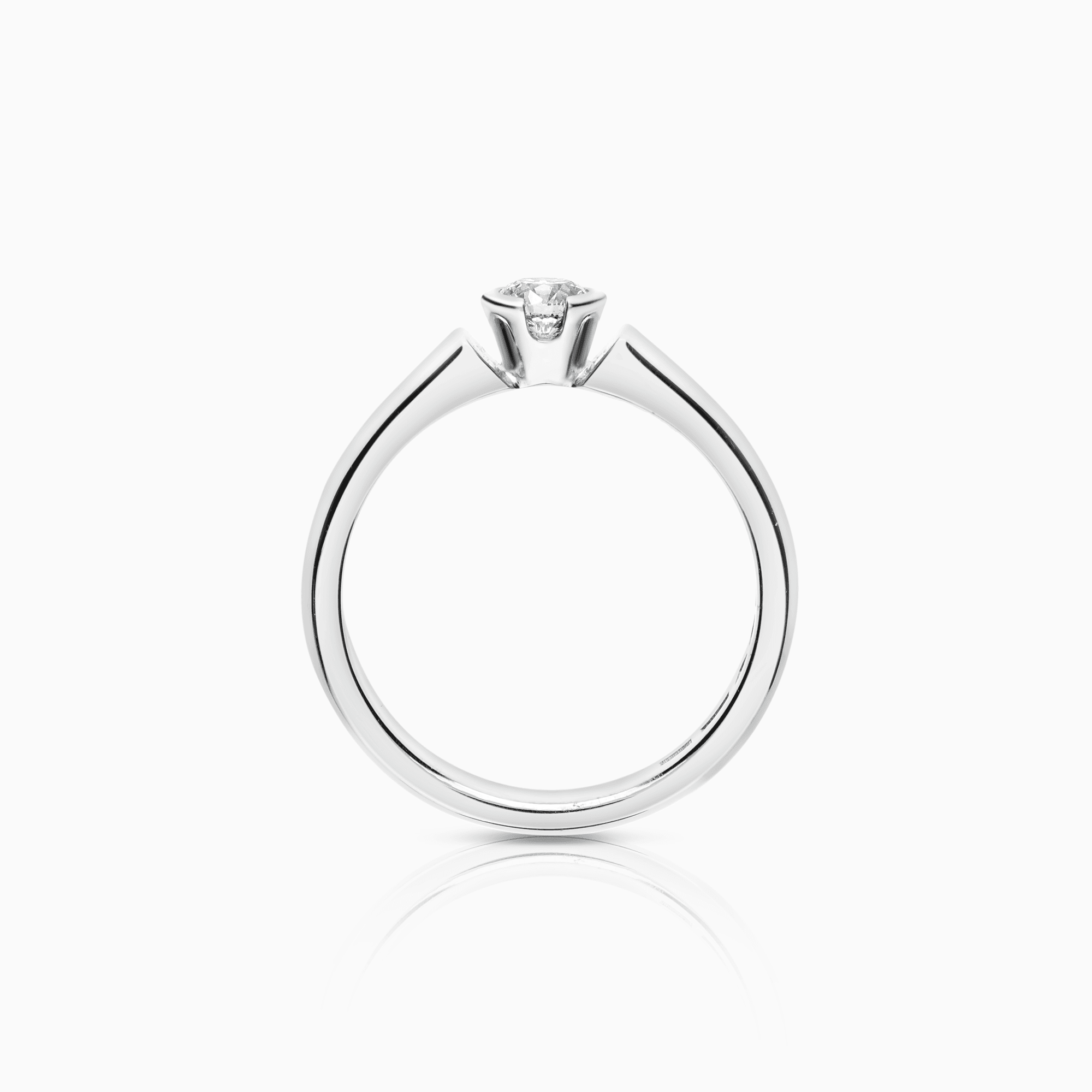 Solitärring 0,26ct 18K vitguld