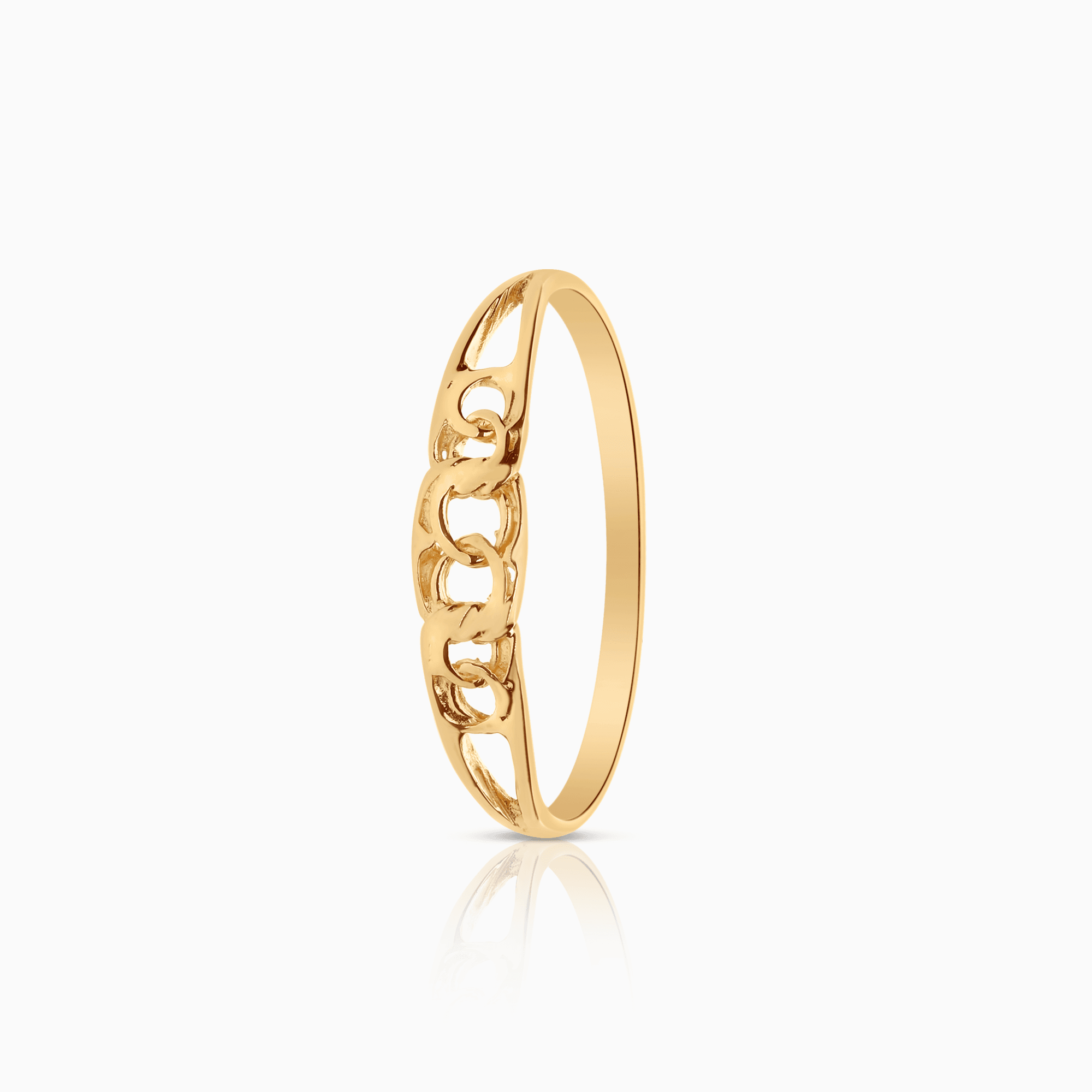 Bismarck ring 0,87g 18K guld