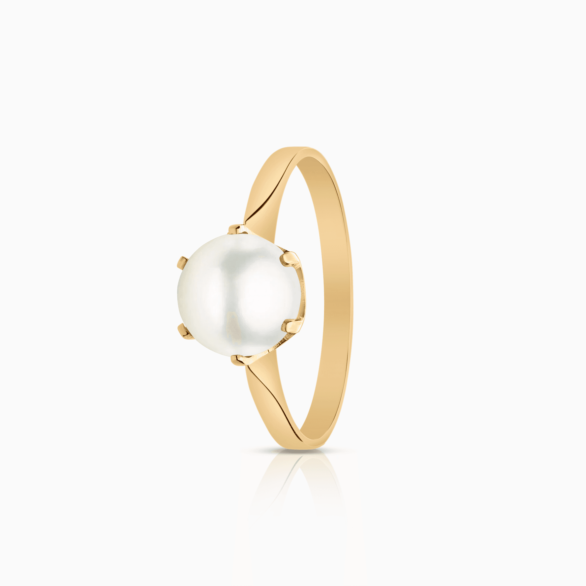 Ring pärla 2,19g 18K guld