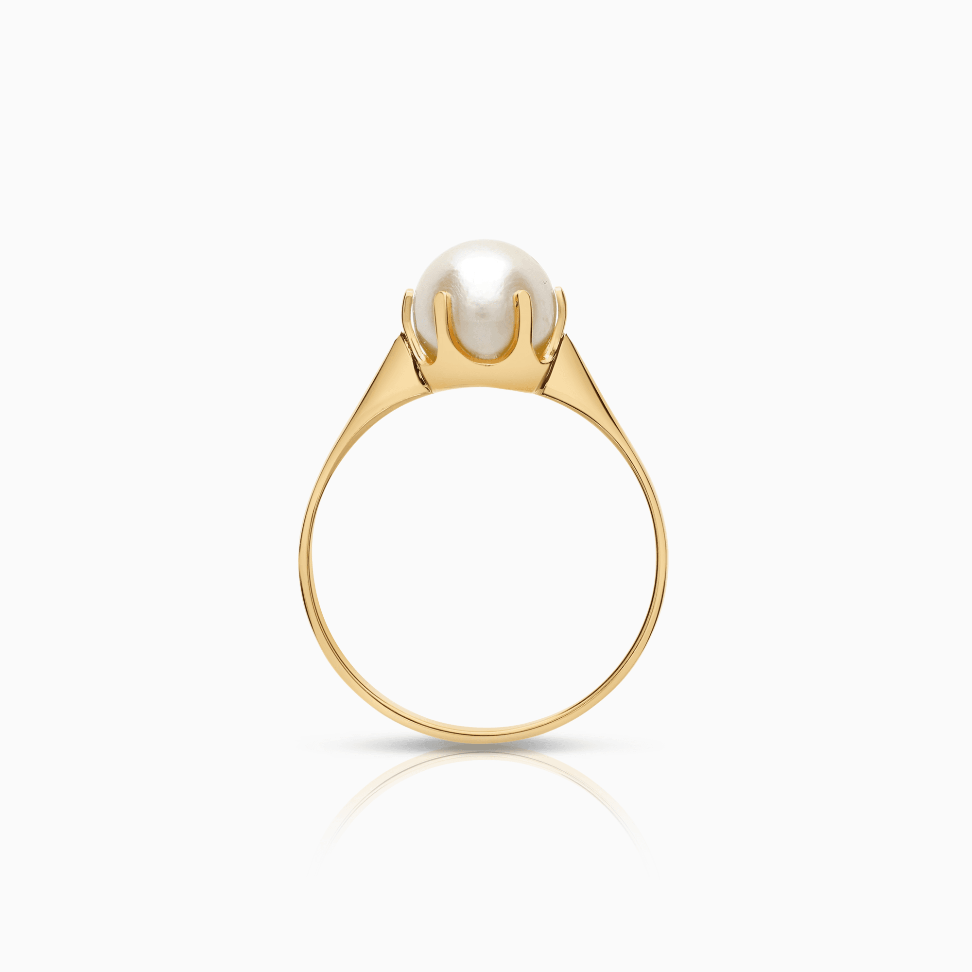 Ring pärla 2,19g 18K guld