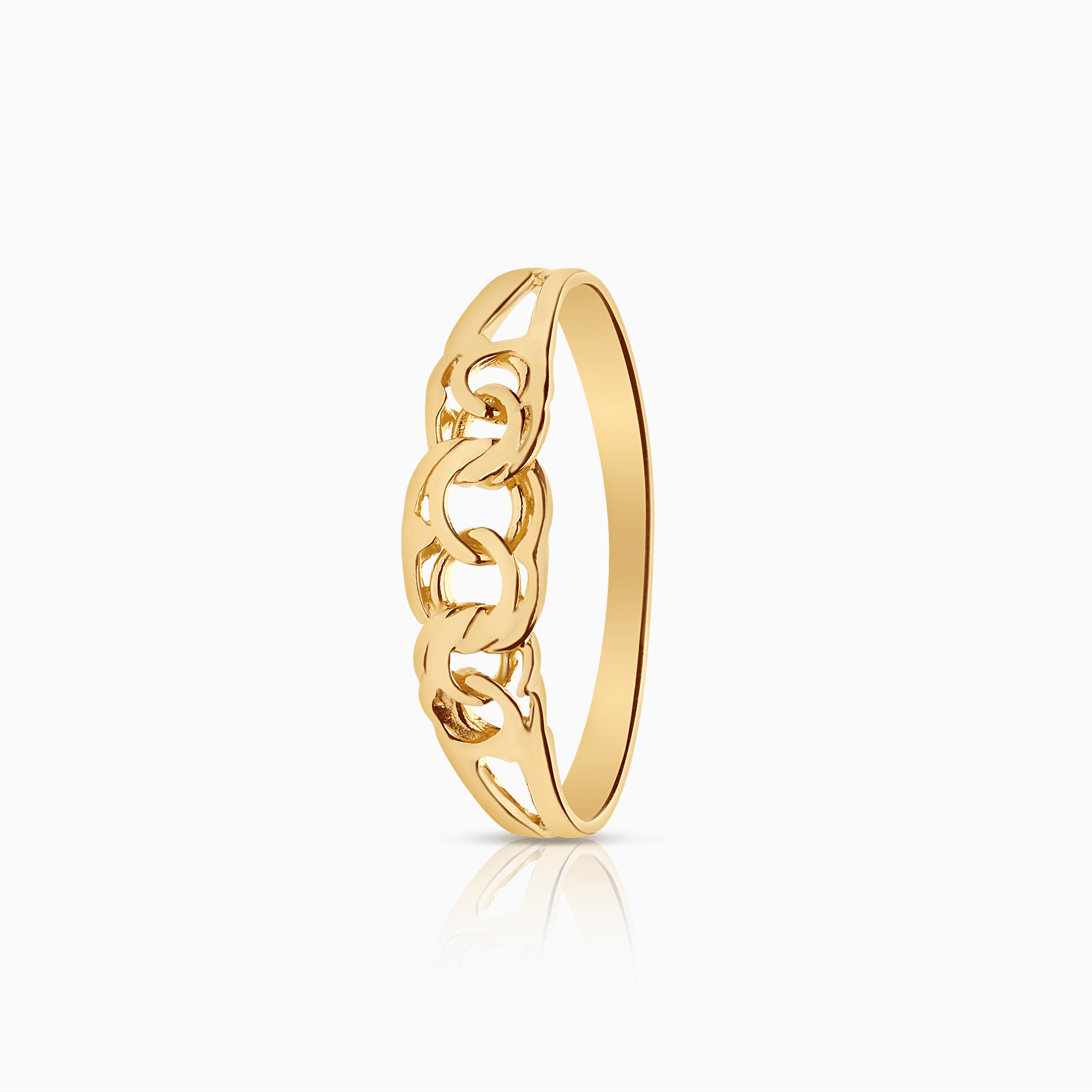 Bismarck ring 0.88g 18K gold