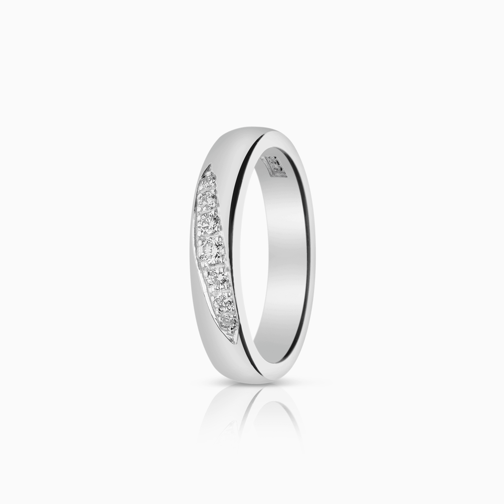 Eternity Ring 0.12ct 18K white gold