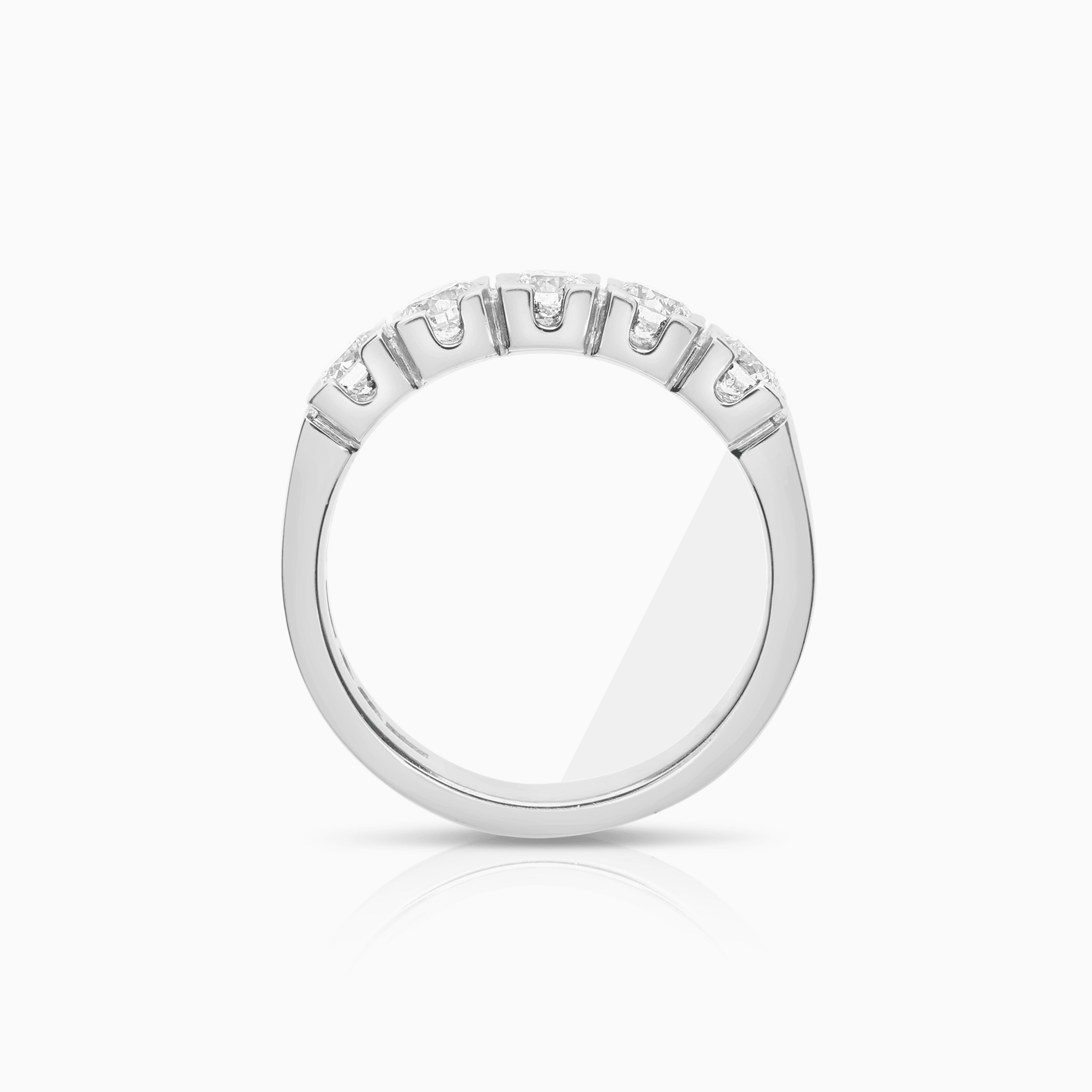 Eternity Ring 0.77ct 18K white gold