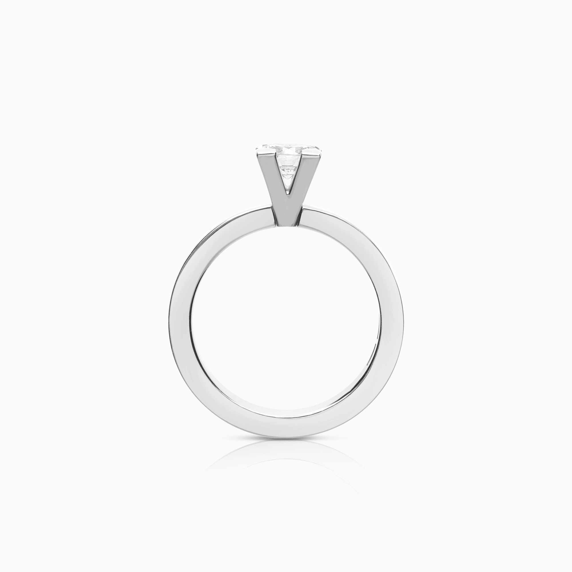 Solitärring 0,50ct 18K vitguld