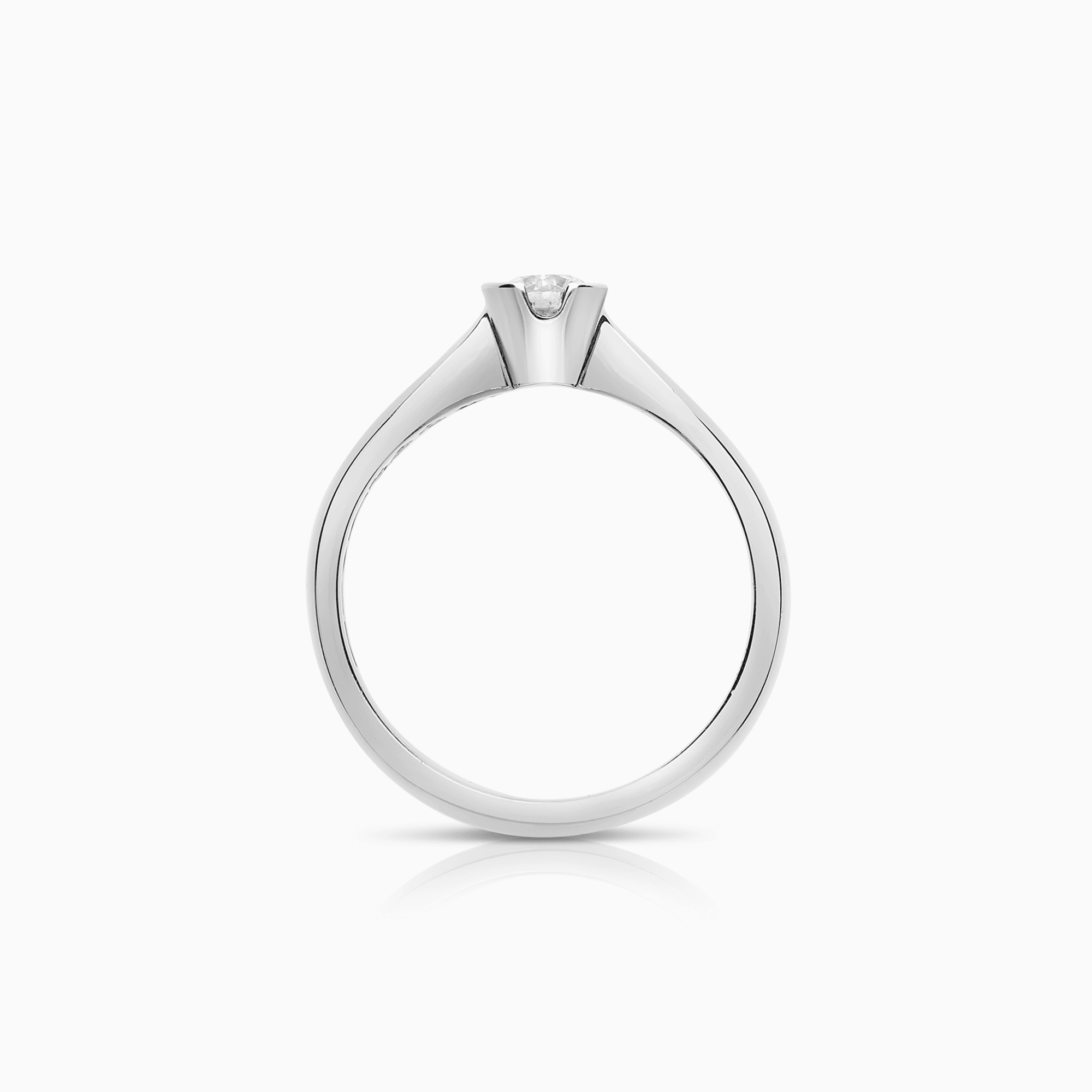 Solitärring 0,26ct 18K vitguld