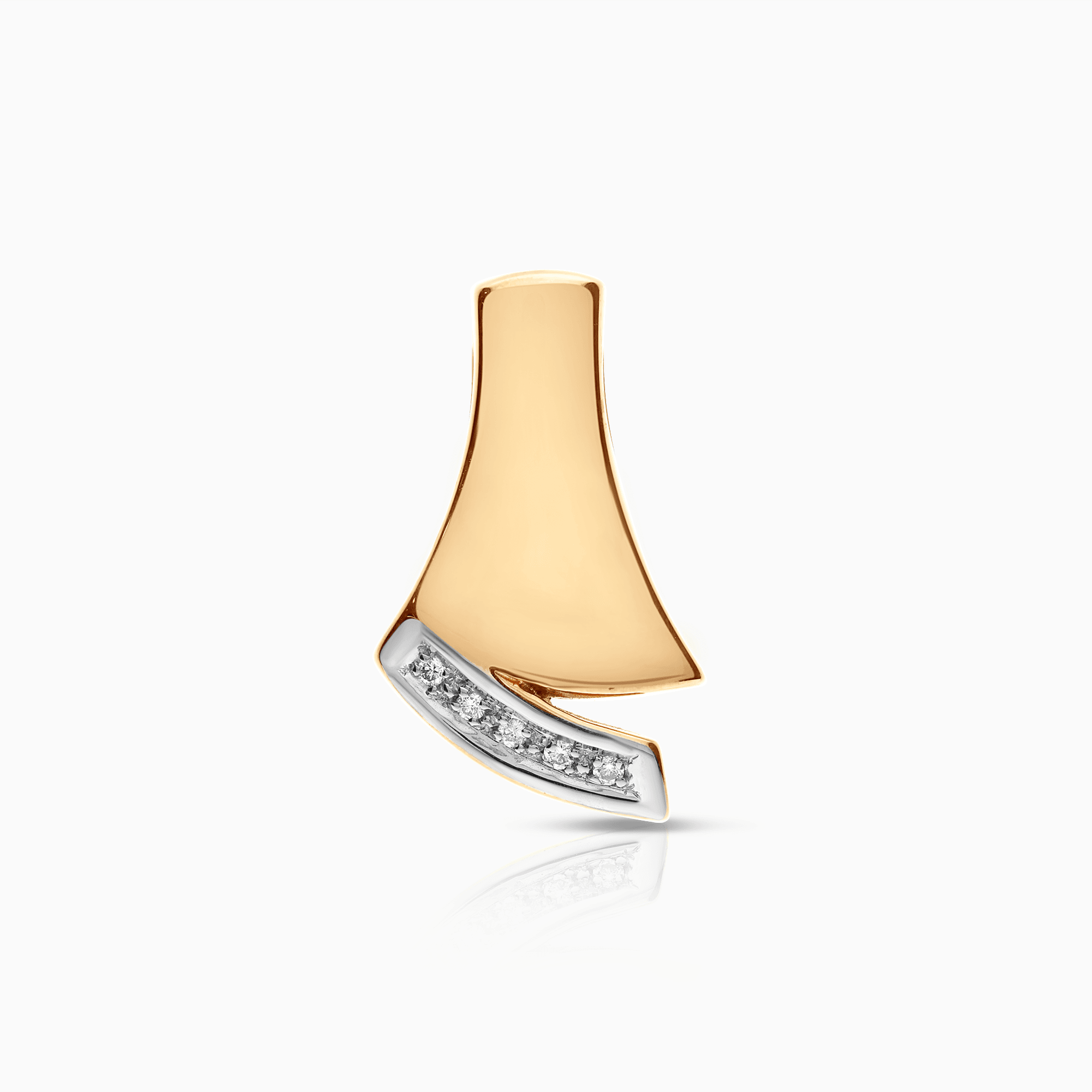 Hängsmycke med diamanter 0,05ct 18K gulguld