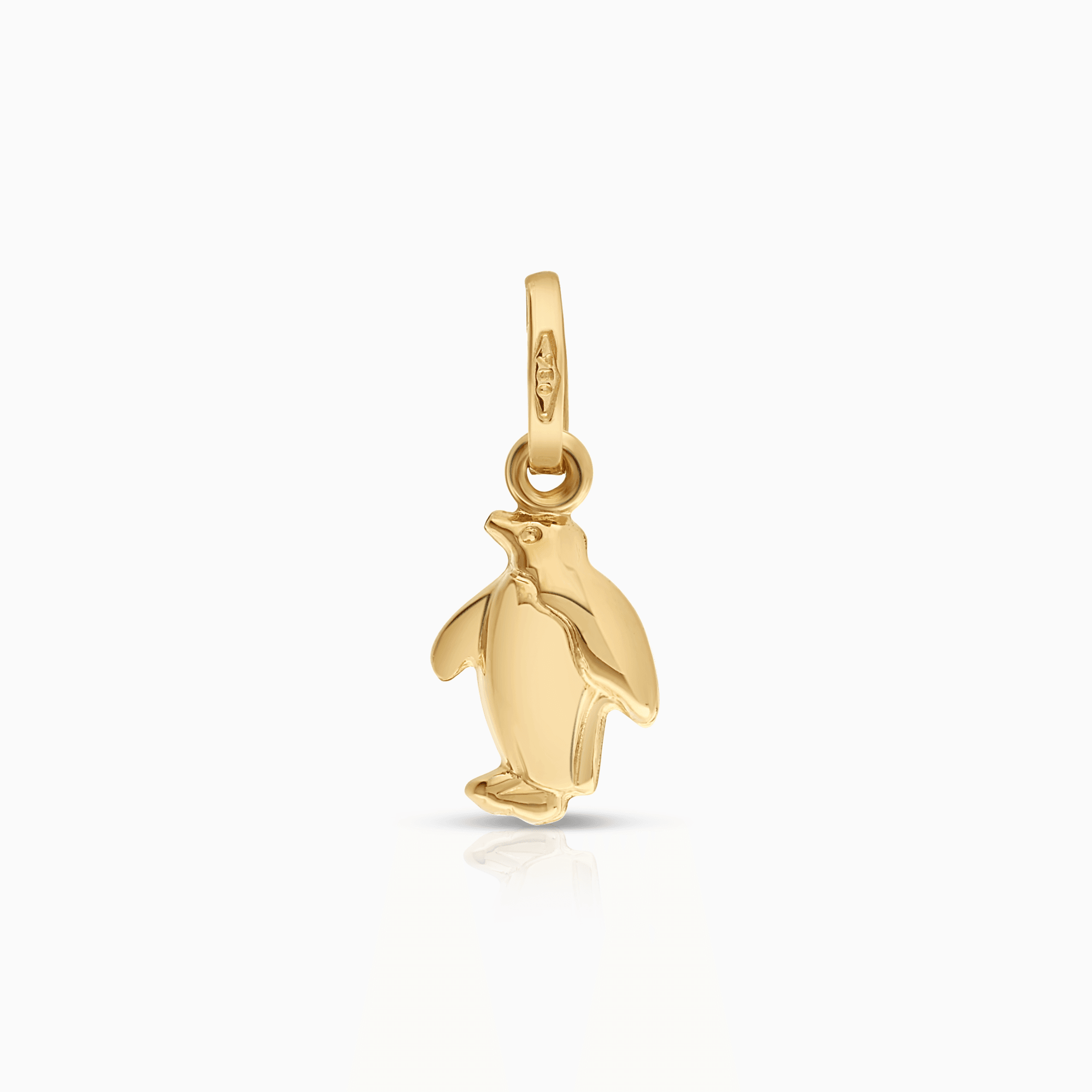 Penguin pendant 0.33g 18K gold