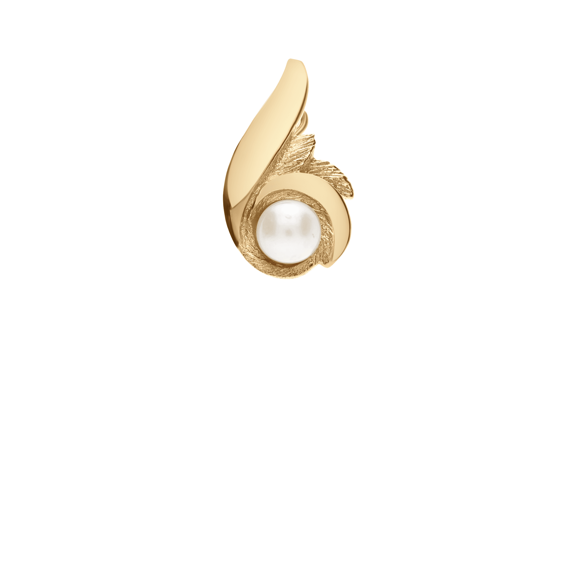Hängsmycke med pärla 1,42g 18K guld