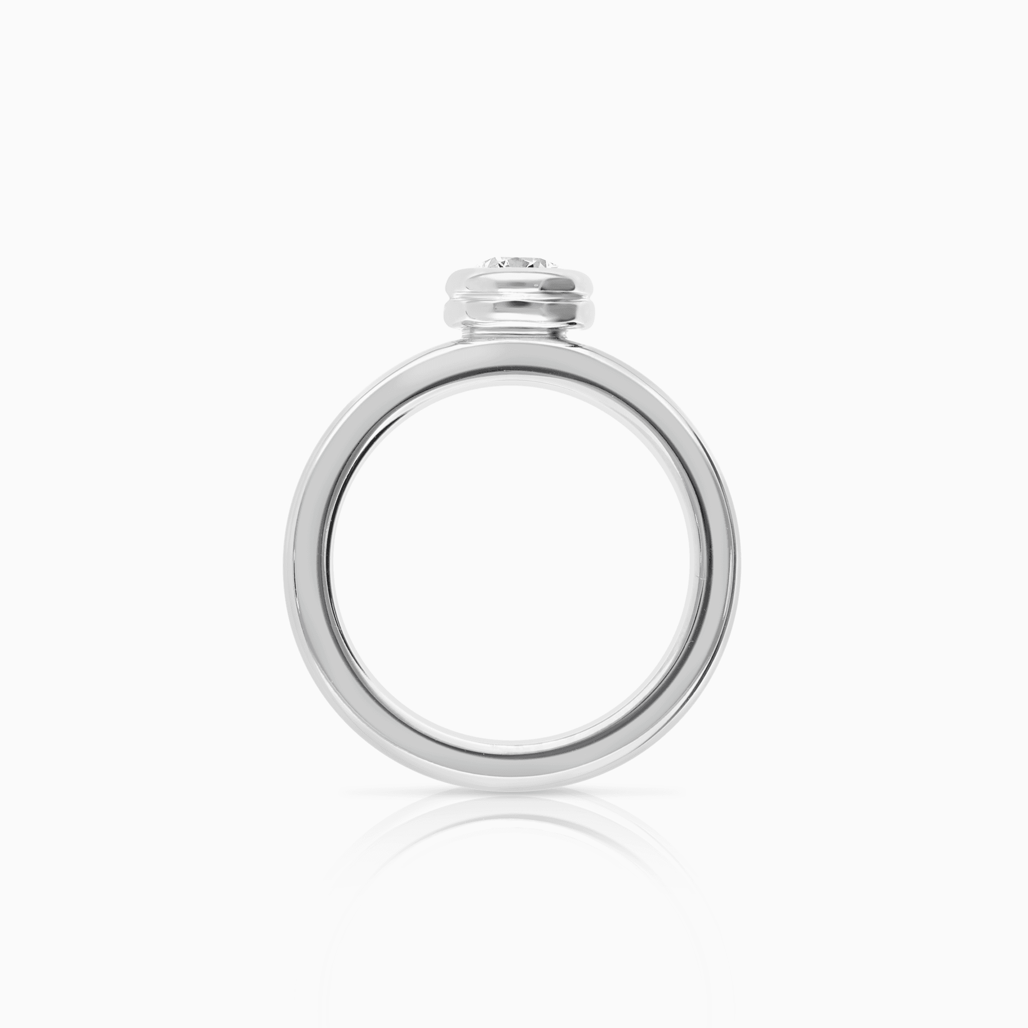 Solitärring 0,50ct 18K vitguld