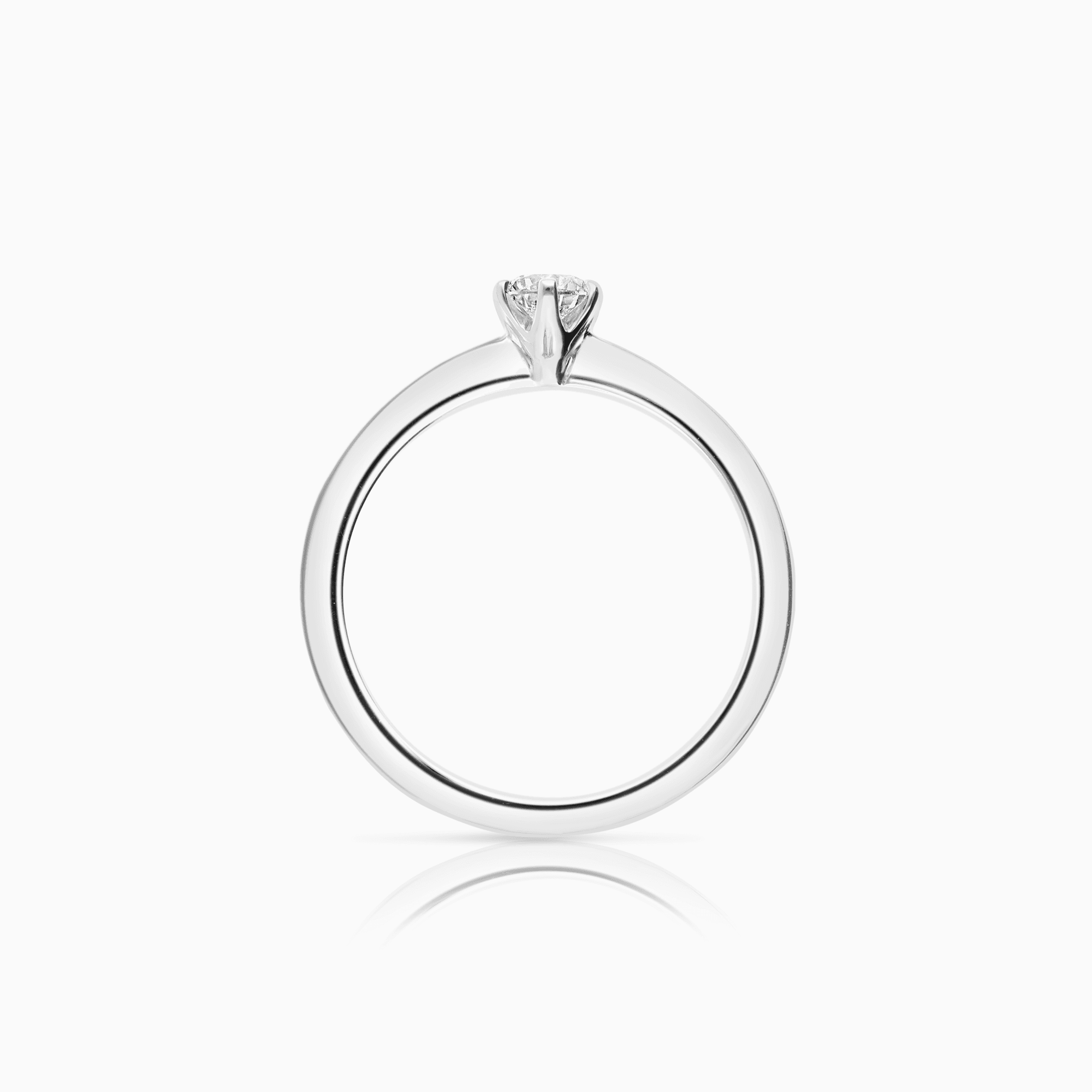 Solitärring 0,30ct 18K vitguld