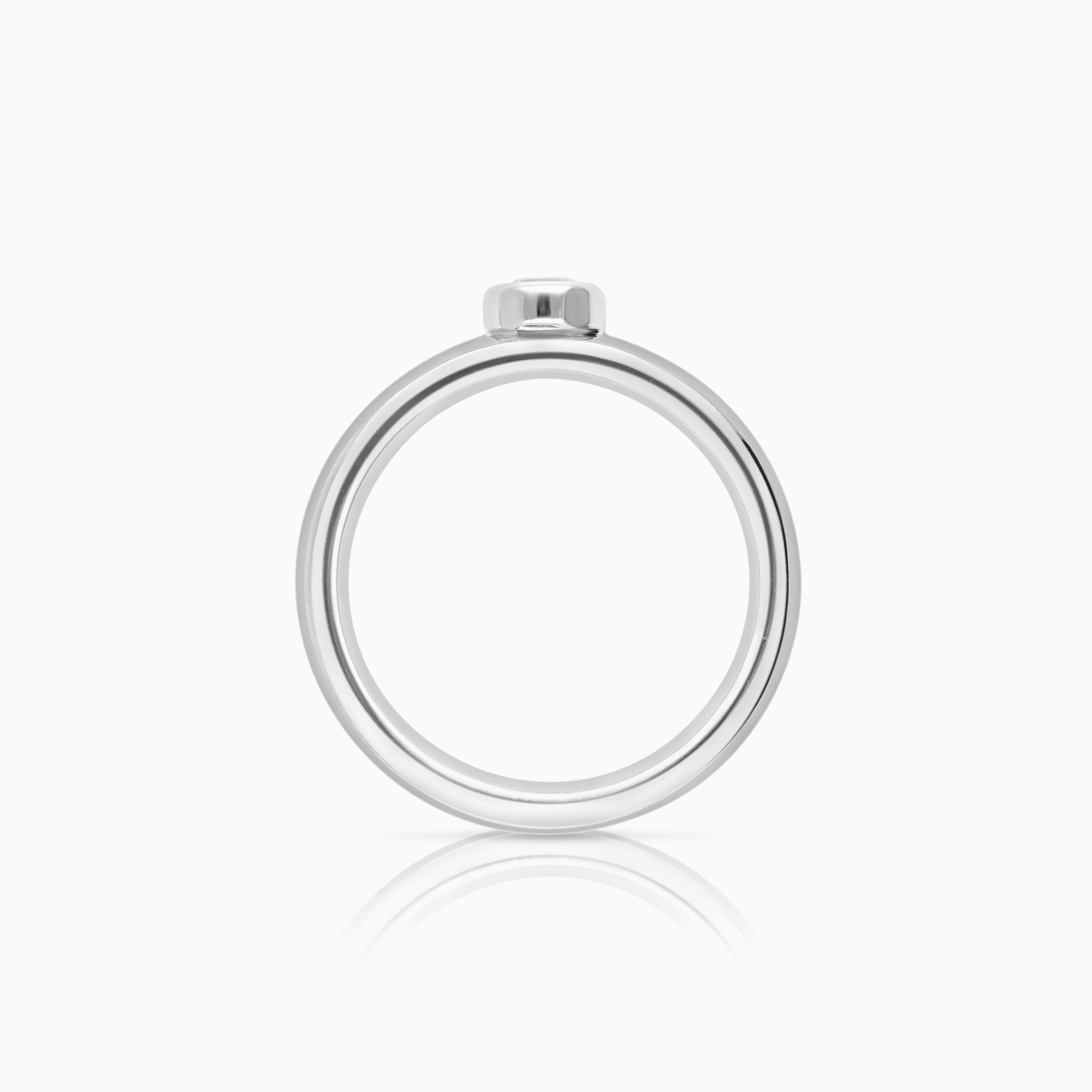 Solitärring 0,17ct 18K vitguld