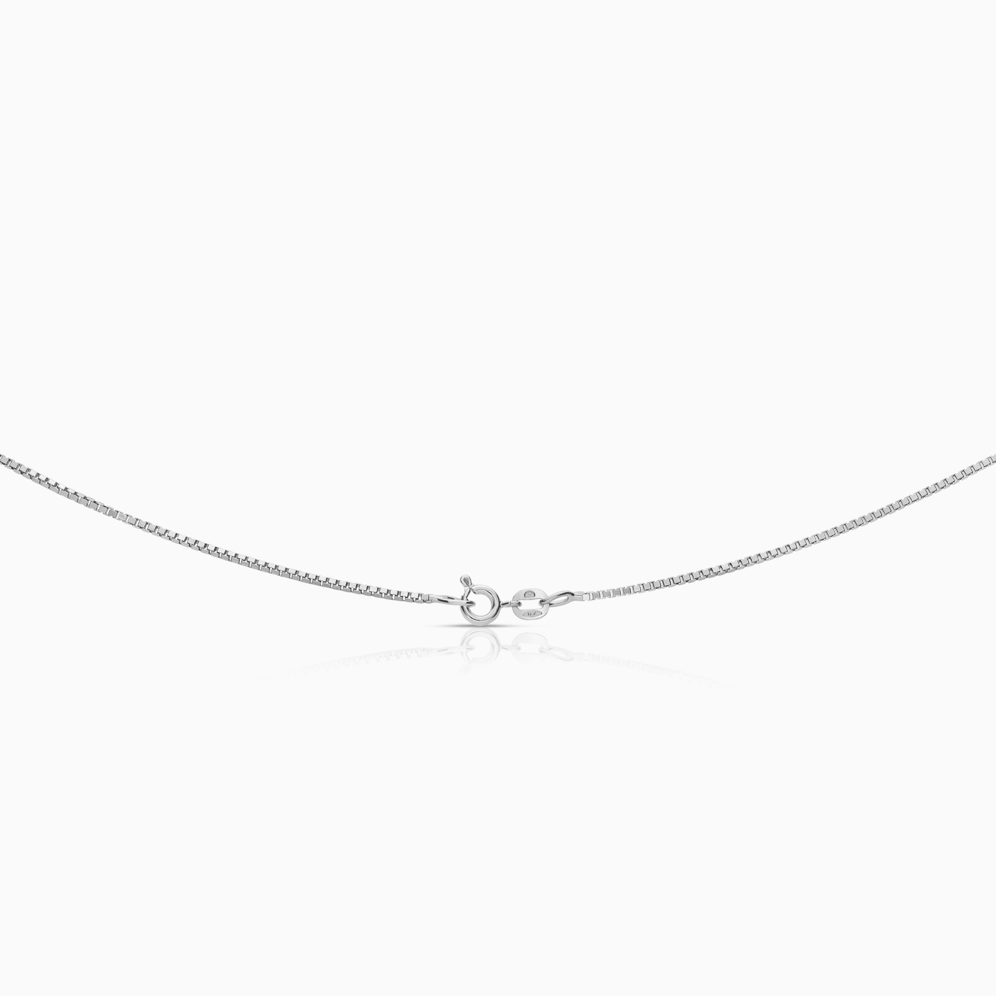 Box Chain 4.36g 18K white gold