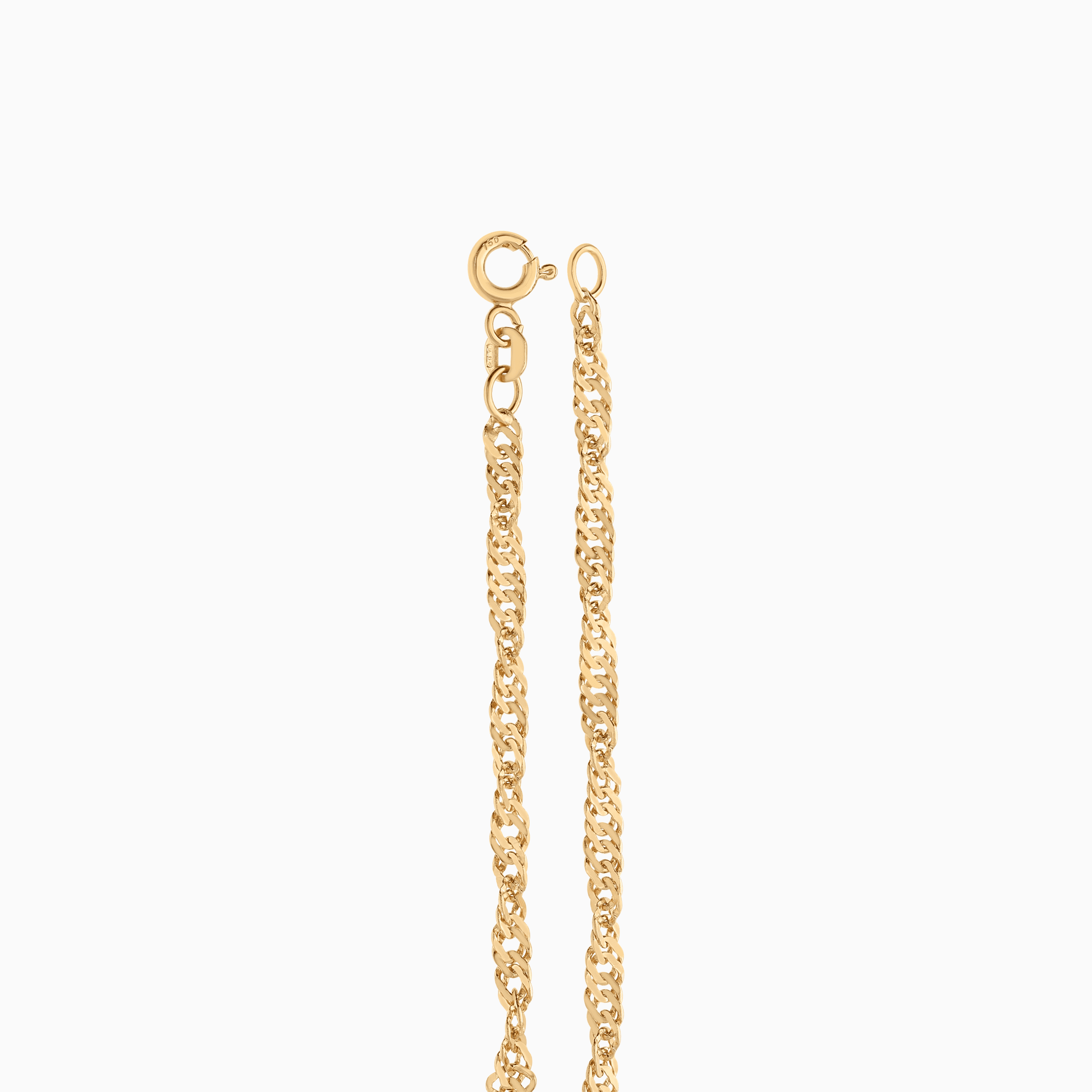 Singapore bracelet 3.13g 18K gold