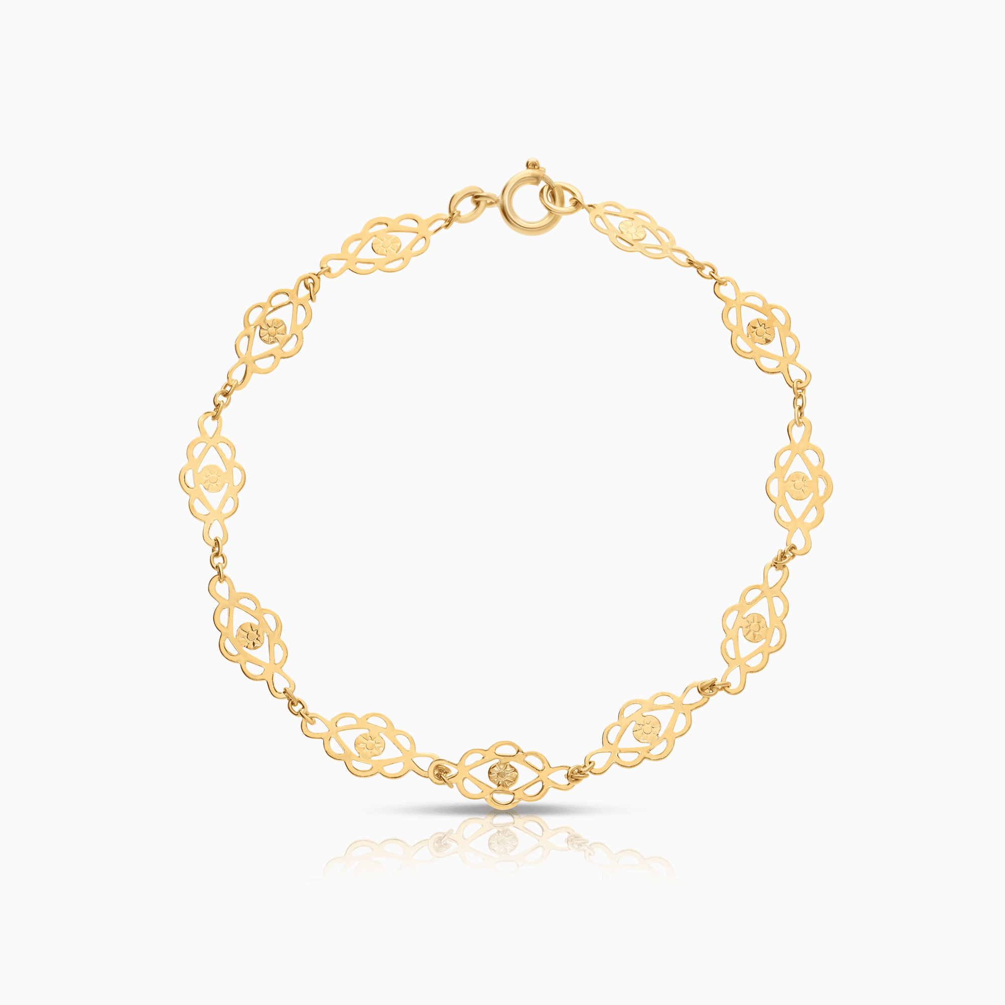 Gold bracelet 2.02g 18K gold