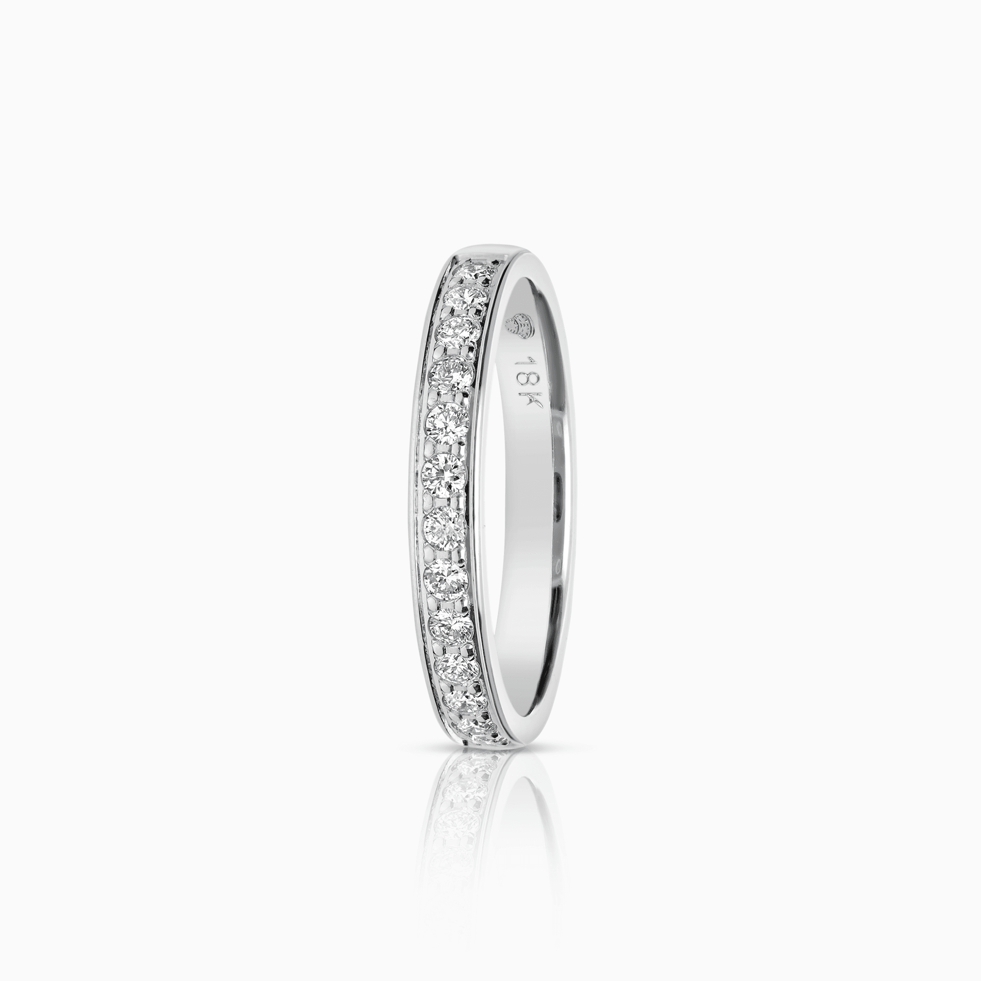 Eternity Ring 0.26ct 18K white gold
