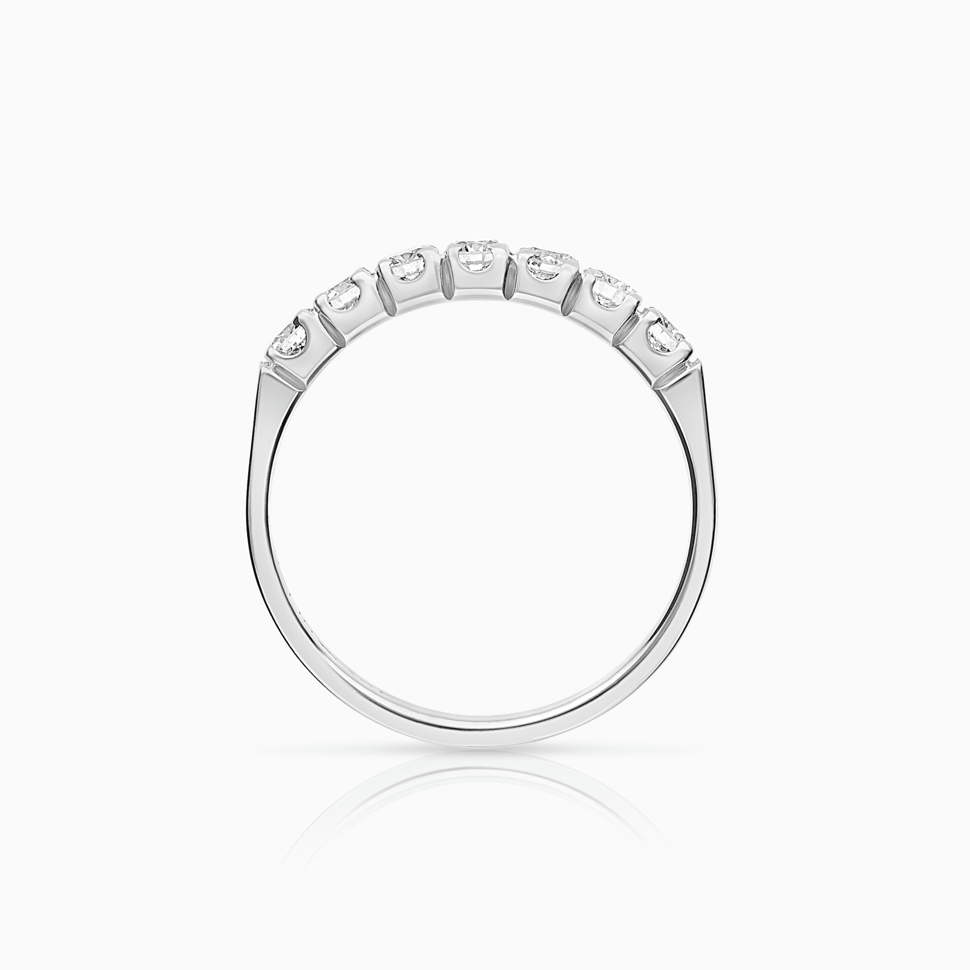 Alliansring 0,49ct 18K vitguld
