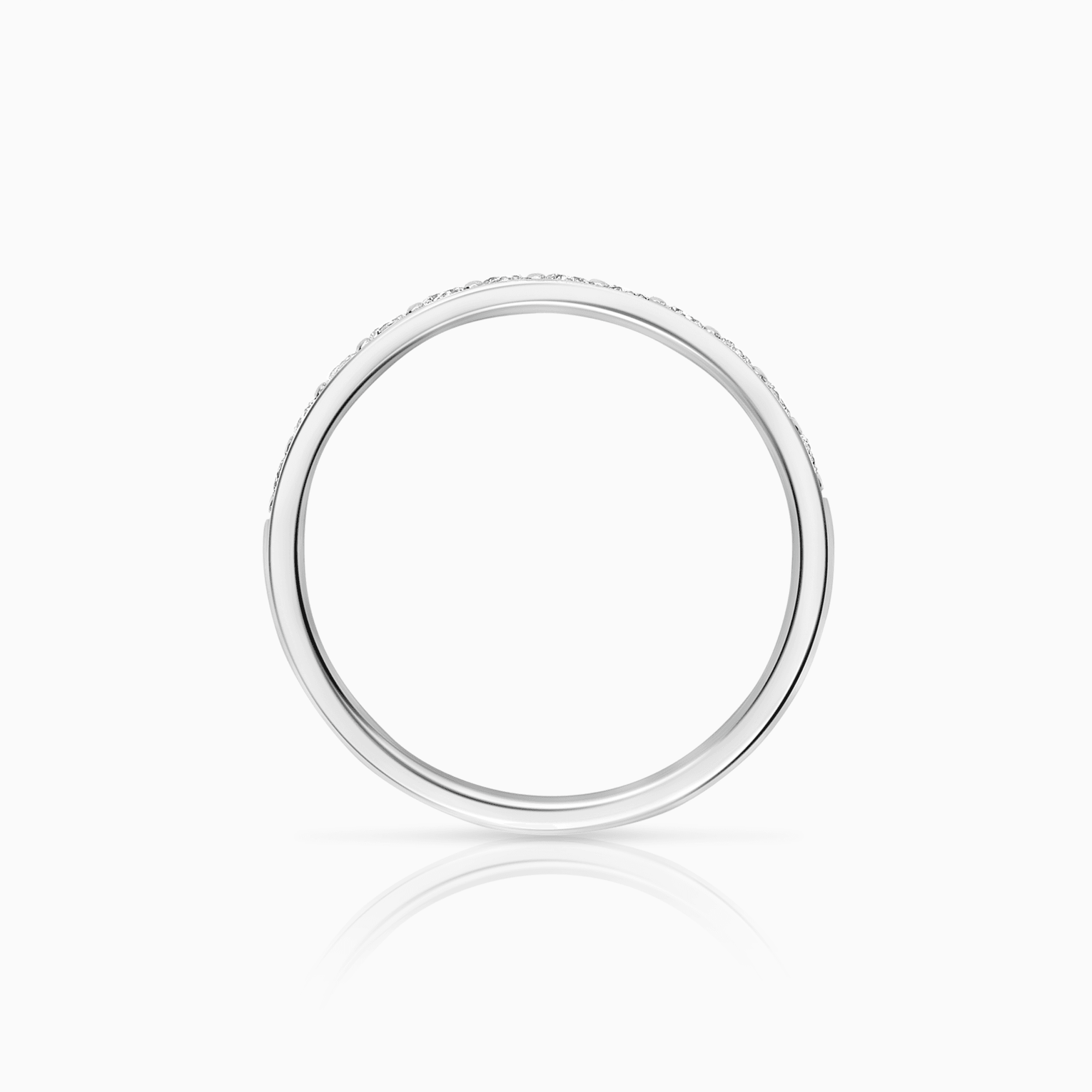 Alliansring 0,30ct 18K vitguld