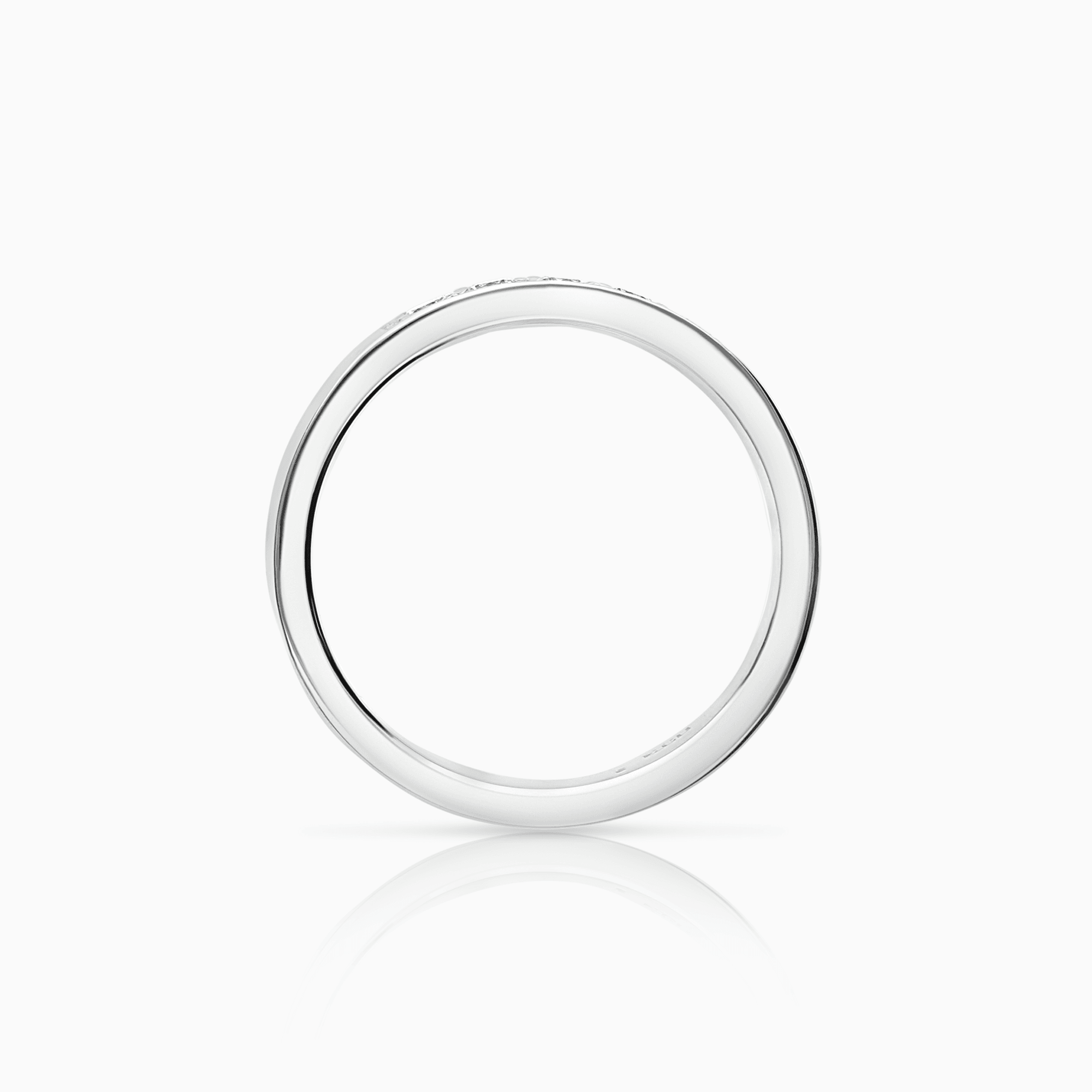 Alliansring 0,20ct 14K vitguld