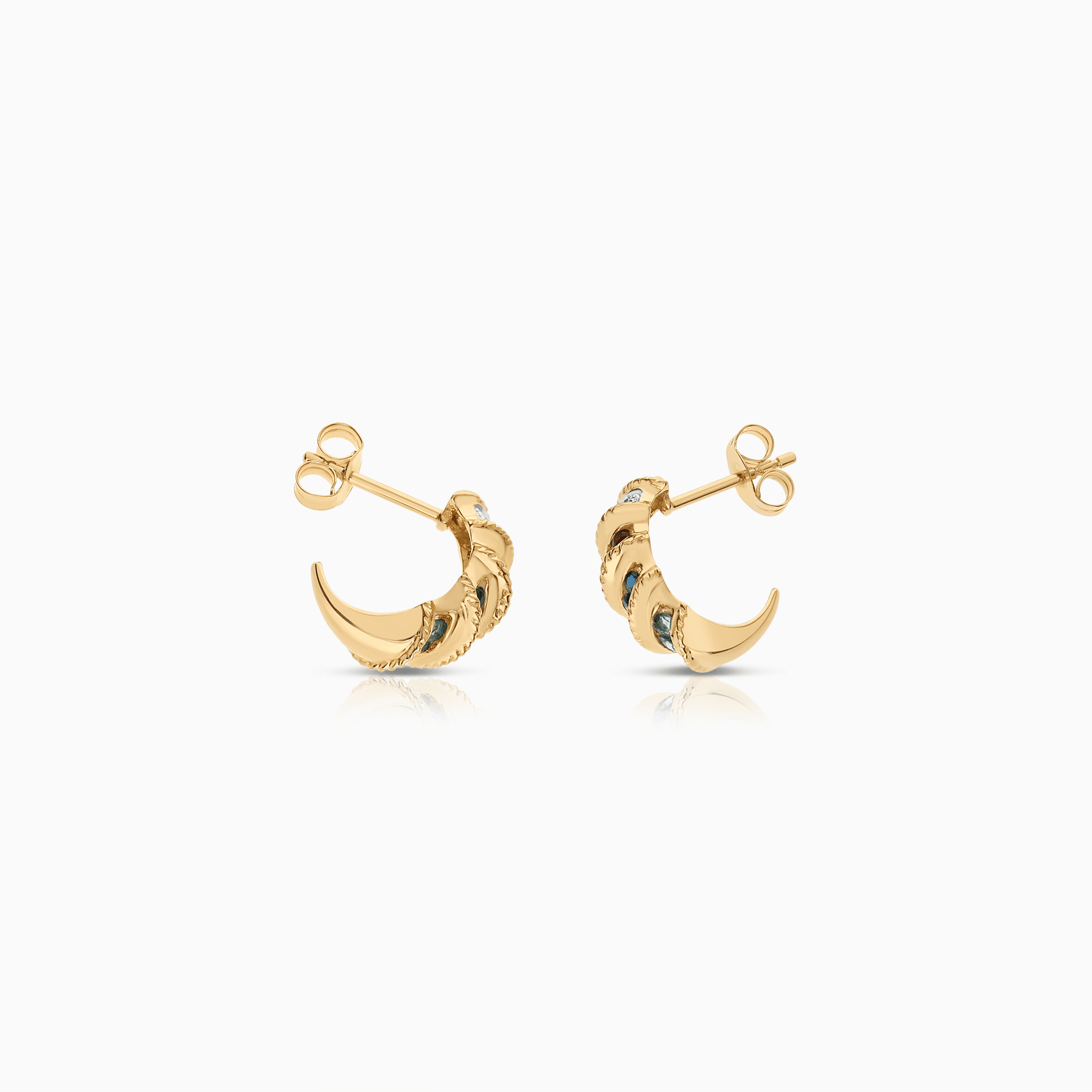 Gold Earrings 2.78g 18K Gold