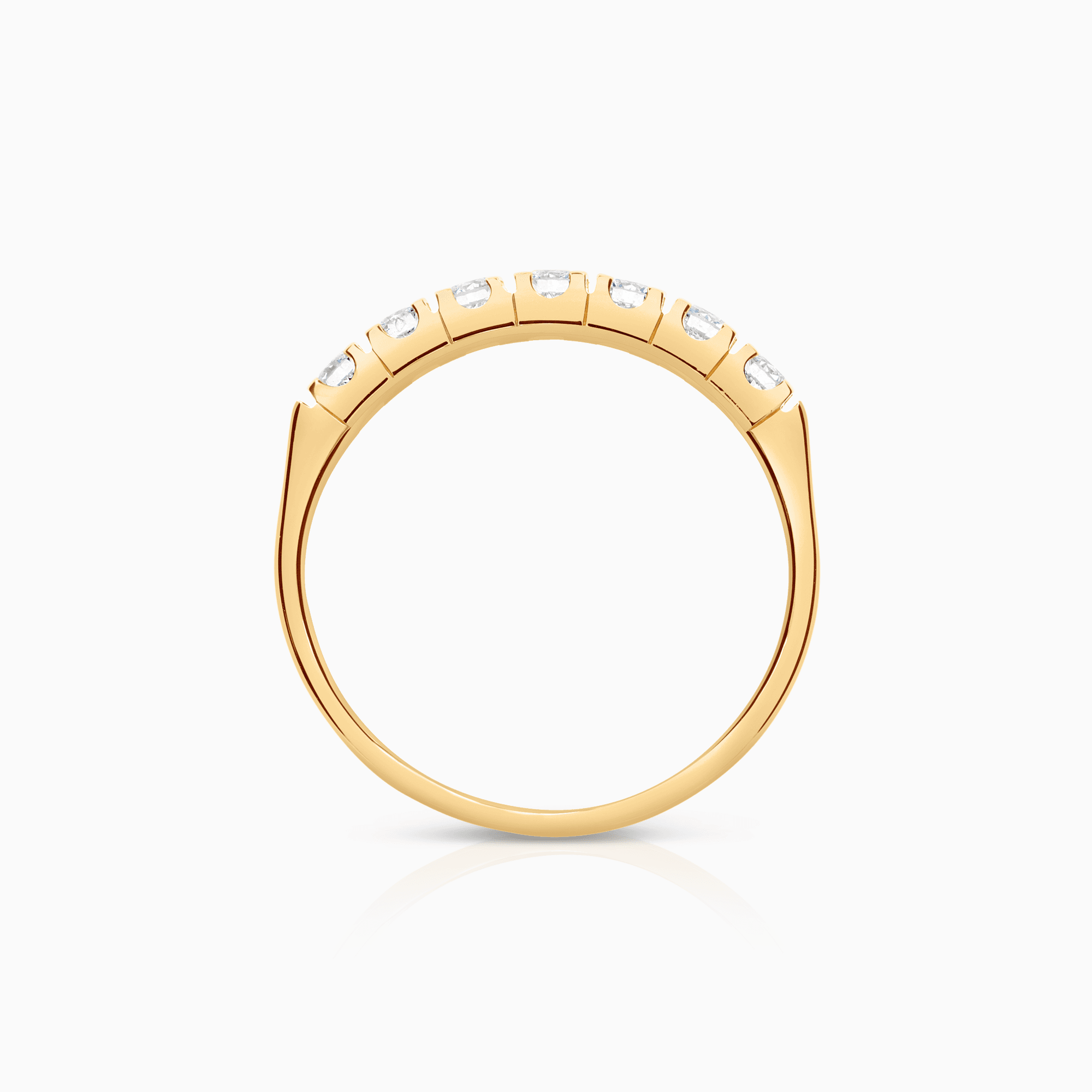 Alliansring 0,35ct 18K guld