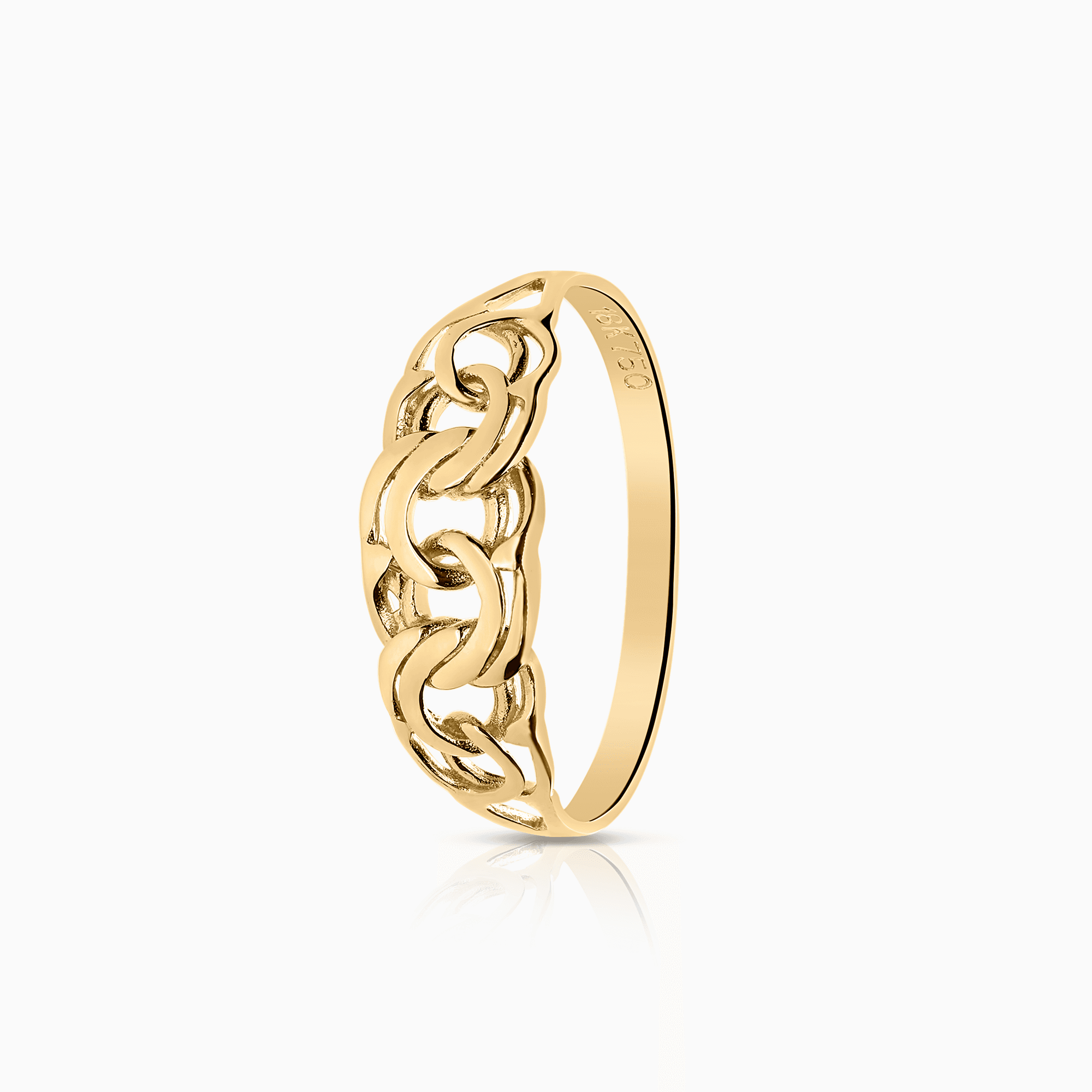 Bismarck ring 2.03g 18K gold