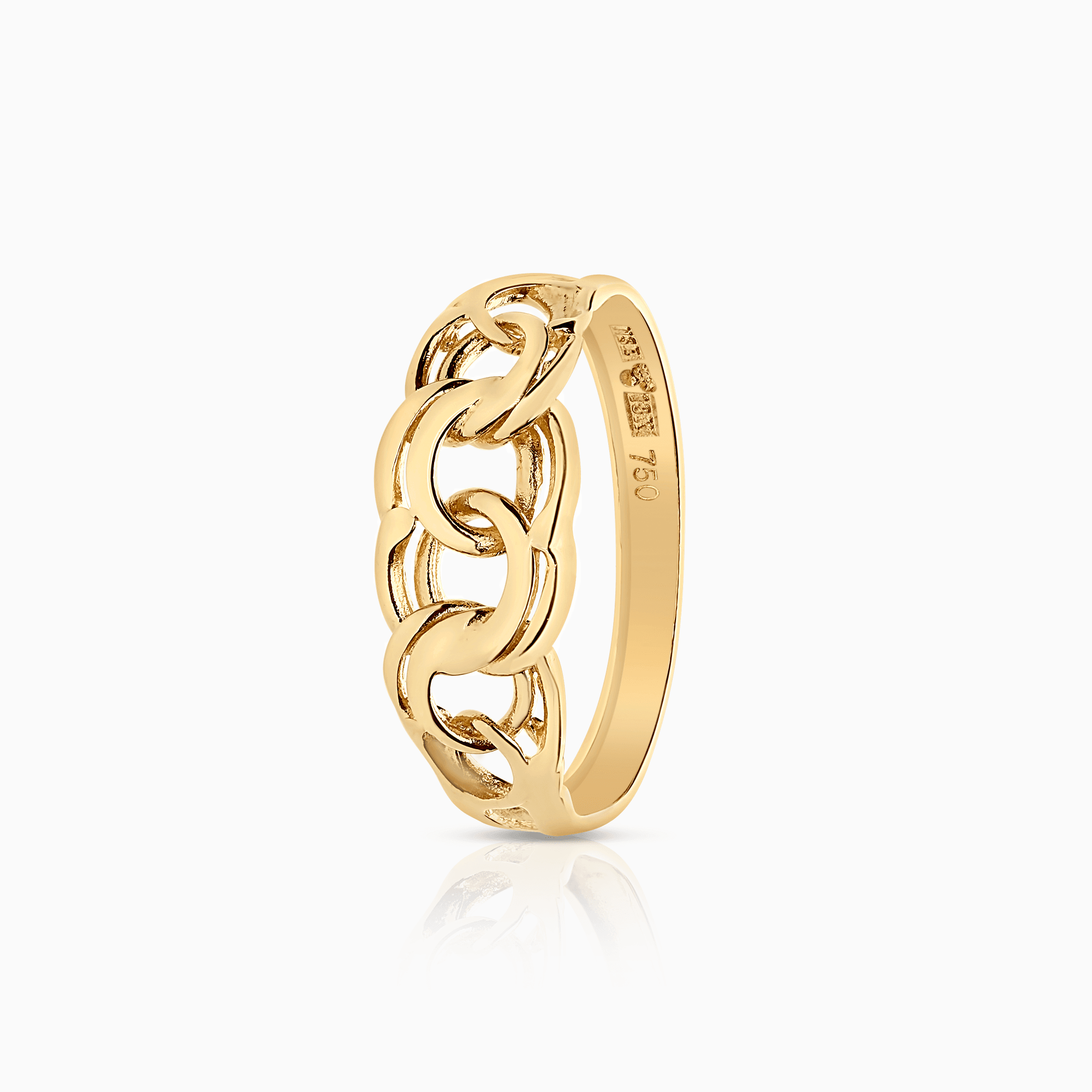 Bismarck ring 2.41g 18K gold