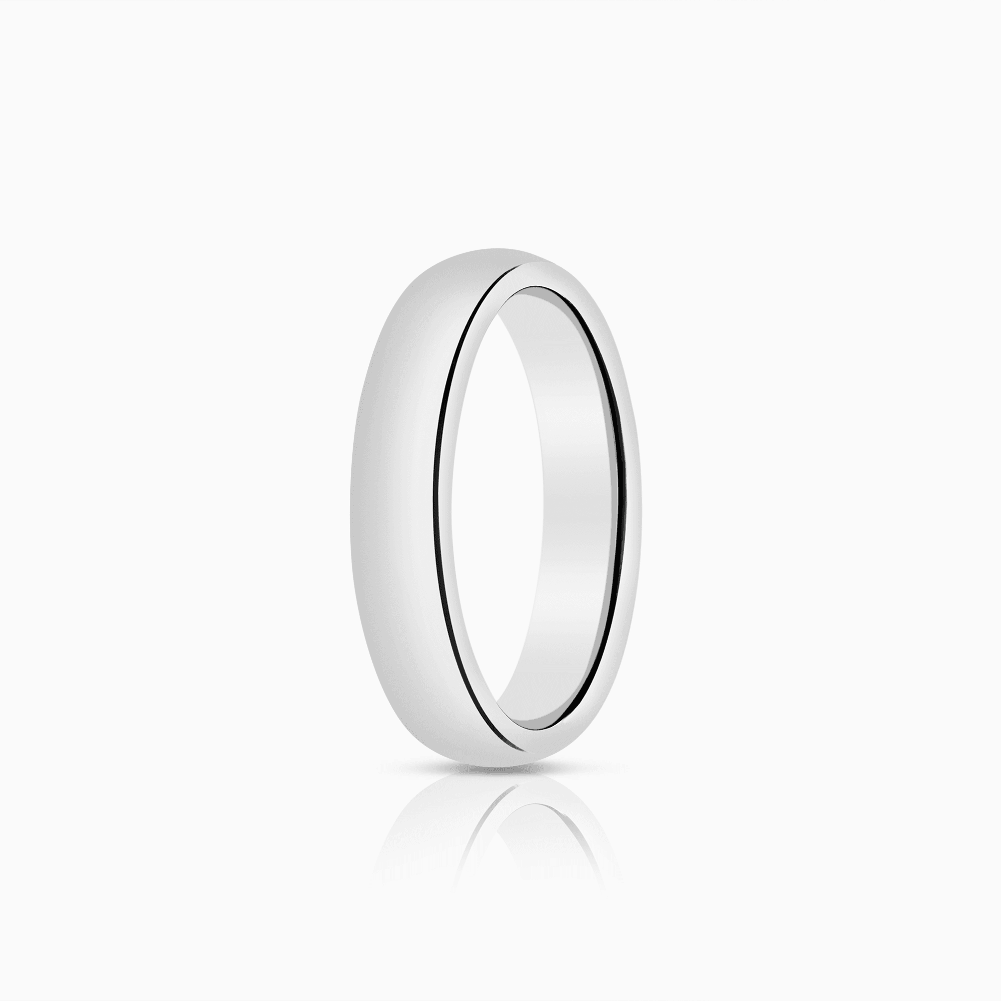 Schalins slät ring 9,17g 18K vitguld