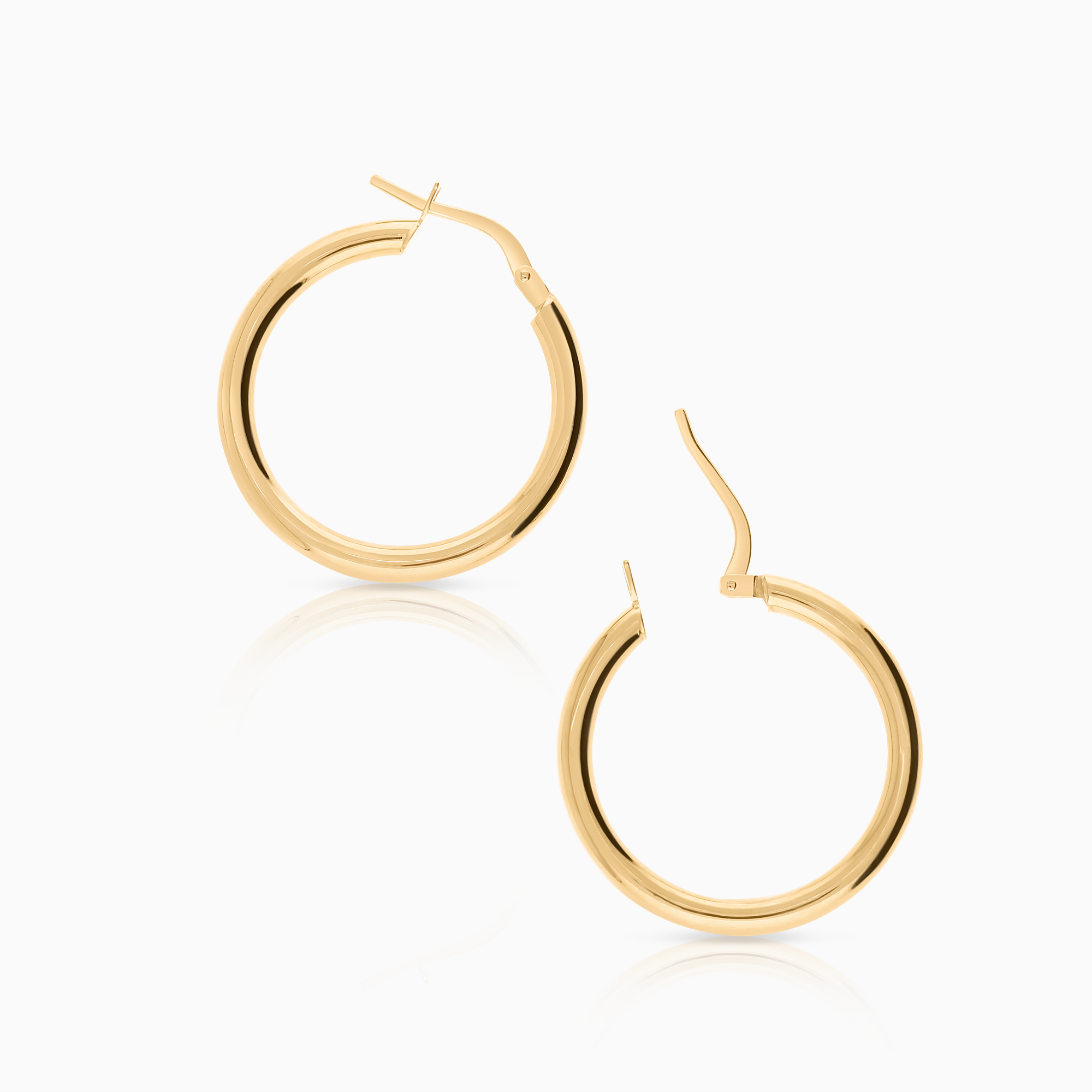 Guldörhängen Creoler  2,24g 18K guld
