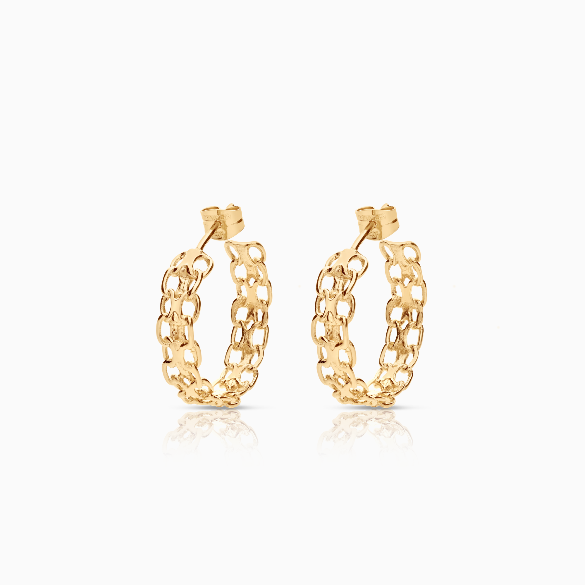 Guldörhängen X-länk  3,55g 18K guld